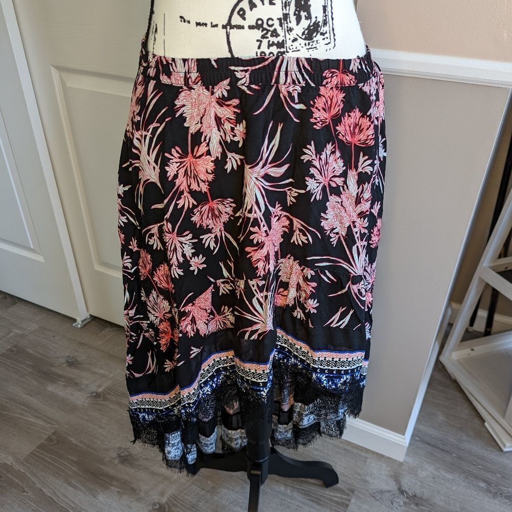 Express high low skirt